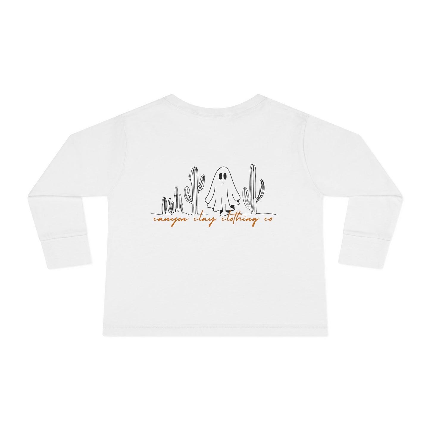 Haunted Clay Toddler Long Sleeve Tee