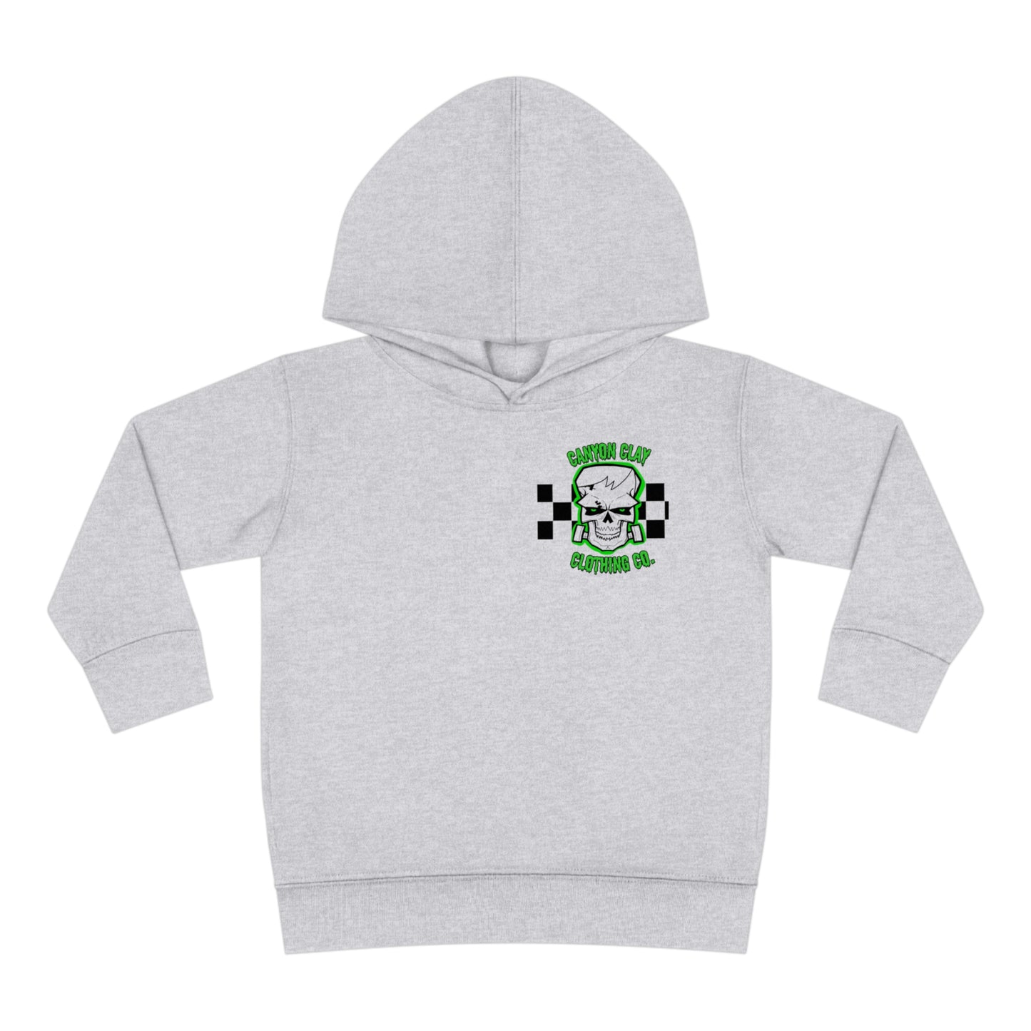 Frankencheckered Toddler Pullover Fleece Hoodie