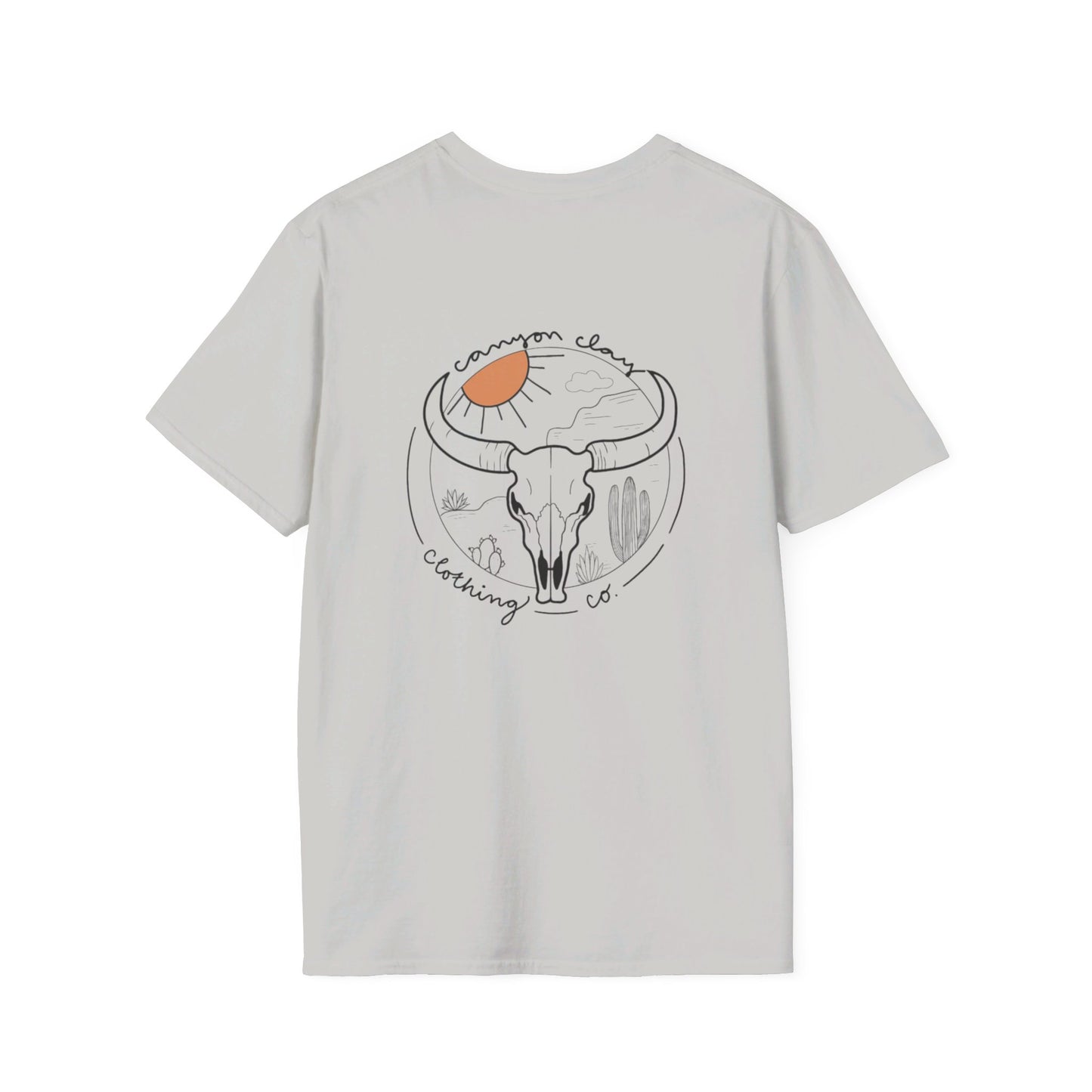 Longhorn Unisex Softstyle T-Shirt- Adult