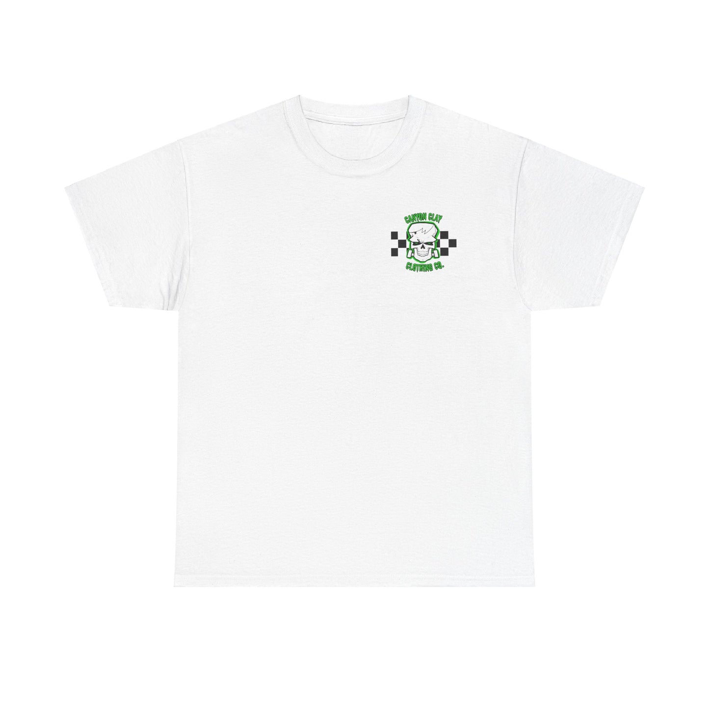 Frankencheckered Unisex Heavy Cotton Tee