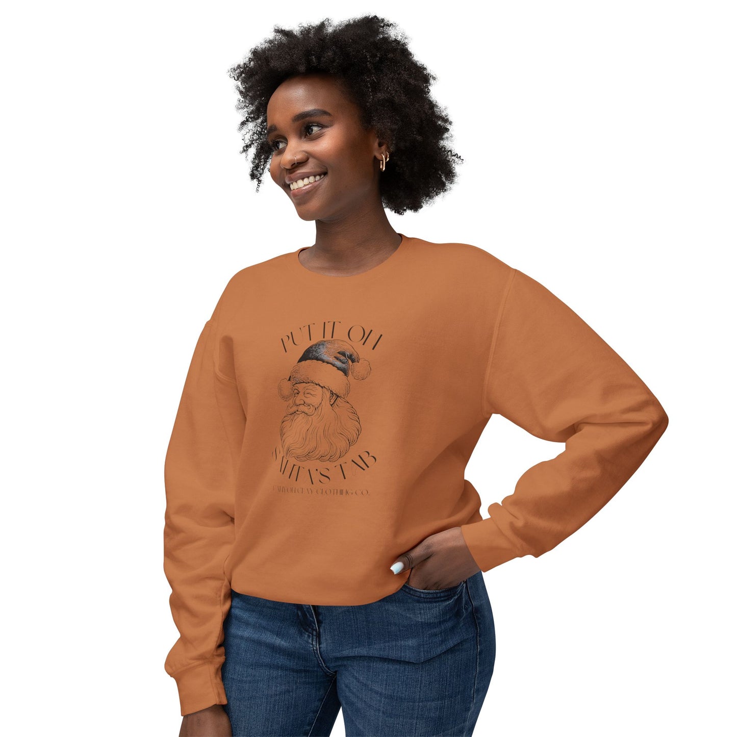 Santa’s Tab Lightweight Crewneck Sweatshirt