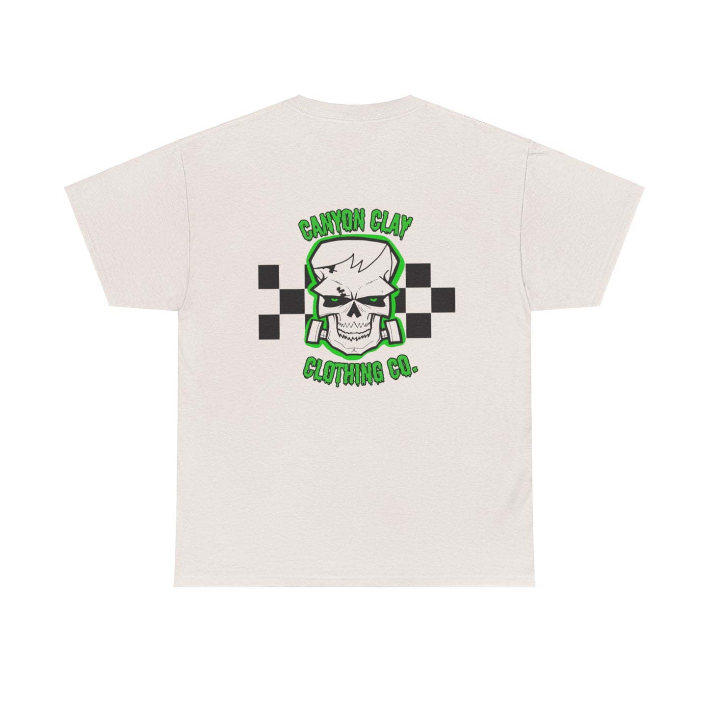 Frankencheckered Unisex Heavy Cotton Tee