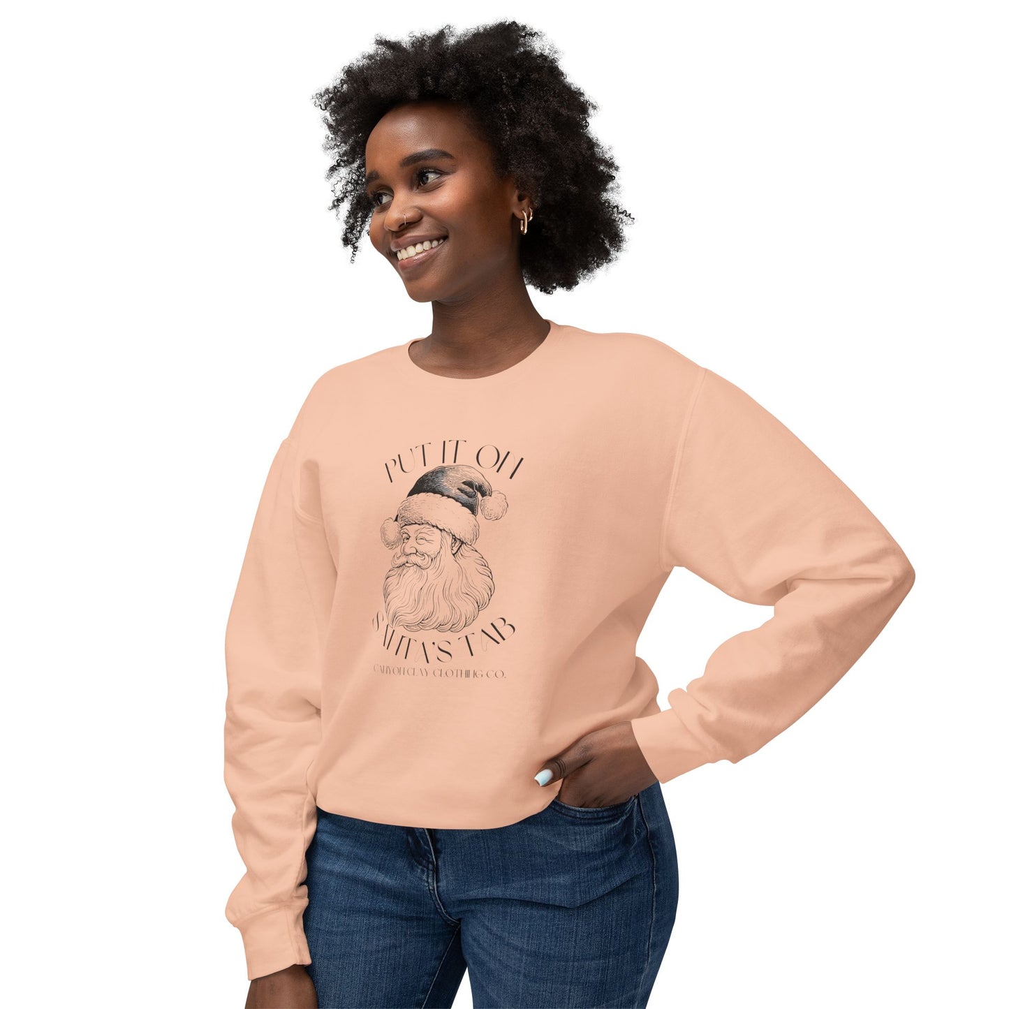 Santa’s Tab Lightweight Crewneck Sweatshirt