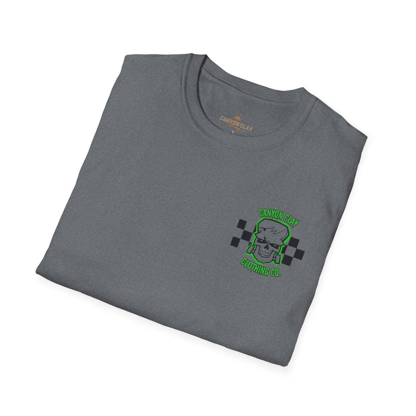 Frankencheckered Adult Unisex Softstyle T-Shirt