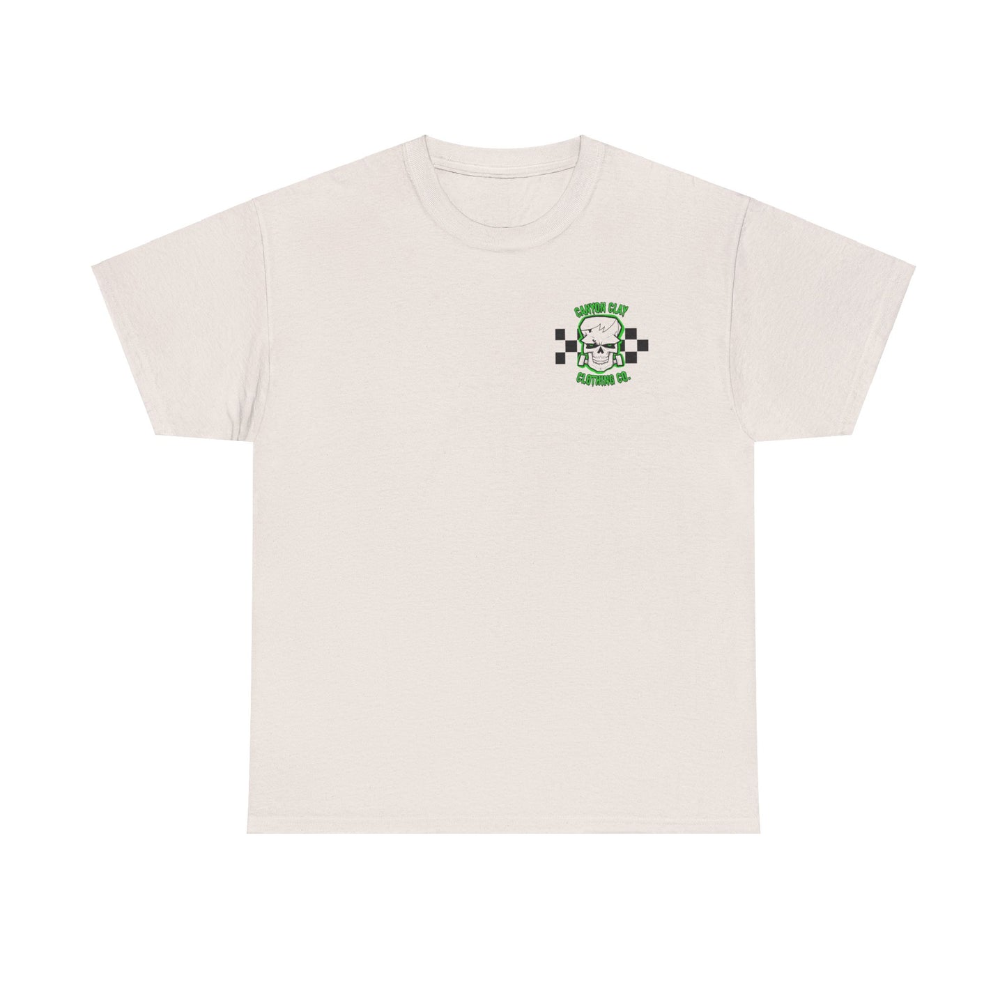 Frankencheckered Unisex Heavy Cotton Tee