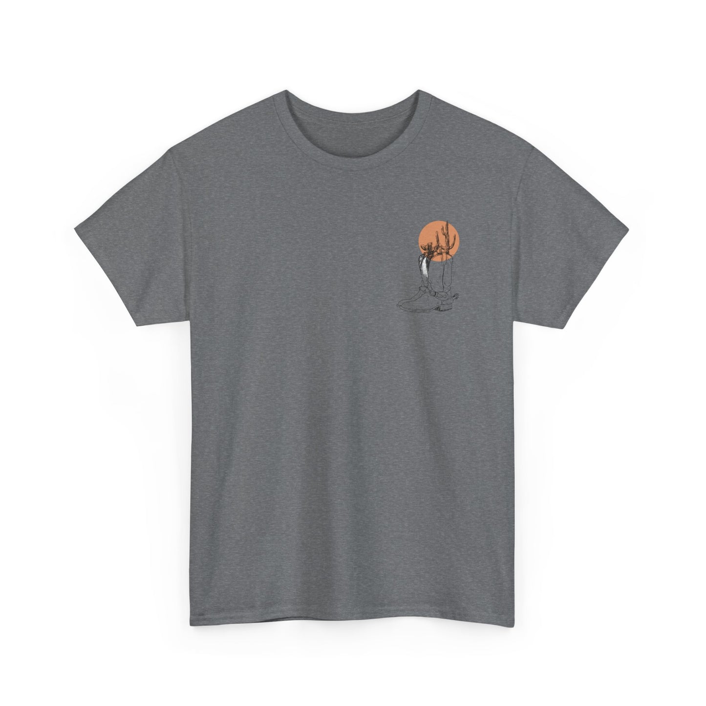 Deserted Unisex Heavy Cotton Tee