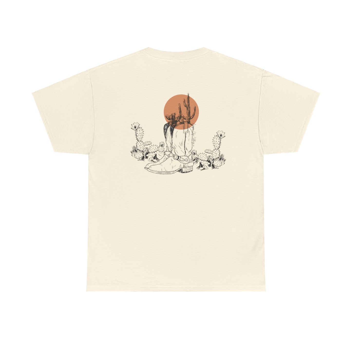 Deserted Unisex Heavy Cotton Tee