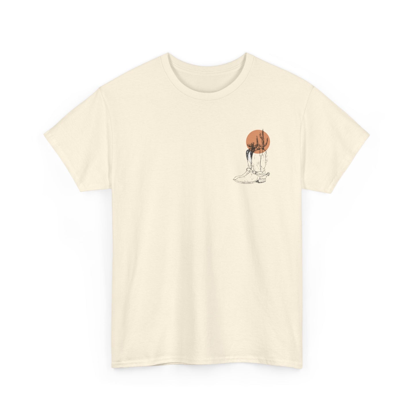Deserted Unisex Heavy Cotton Tee