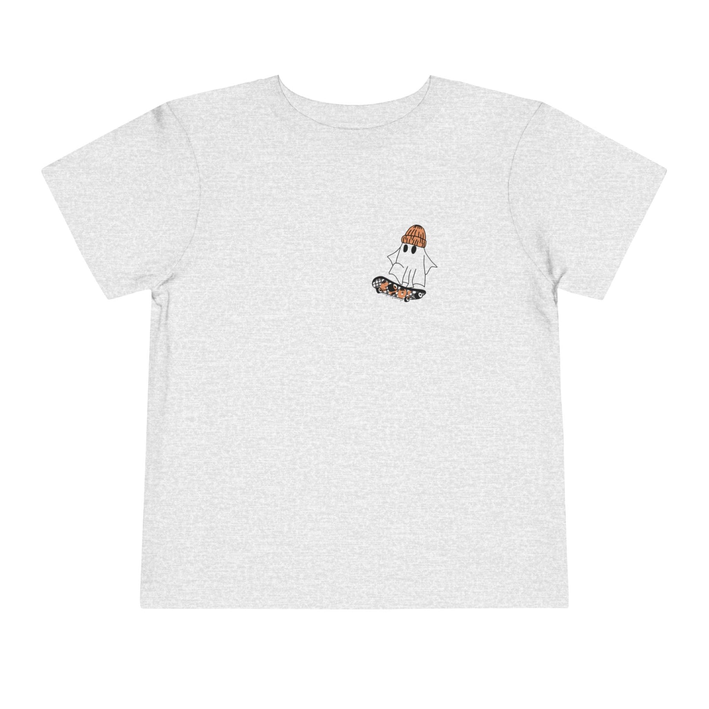 Skater Ghost Toddler Short Sleeve Tee