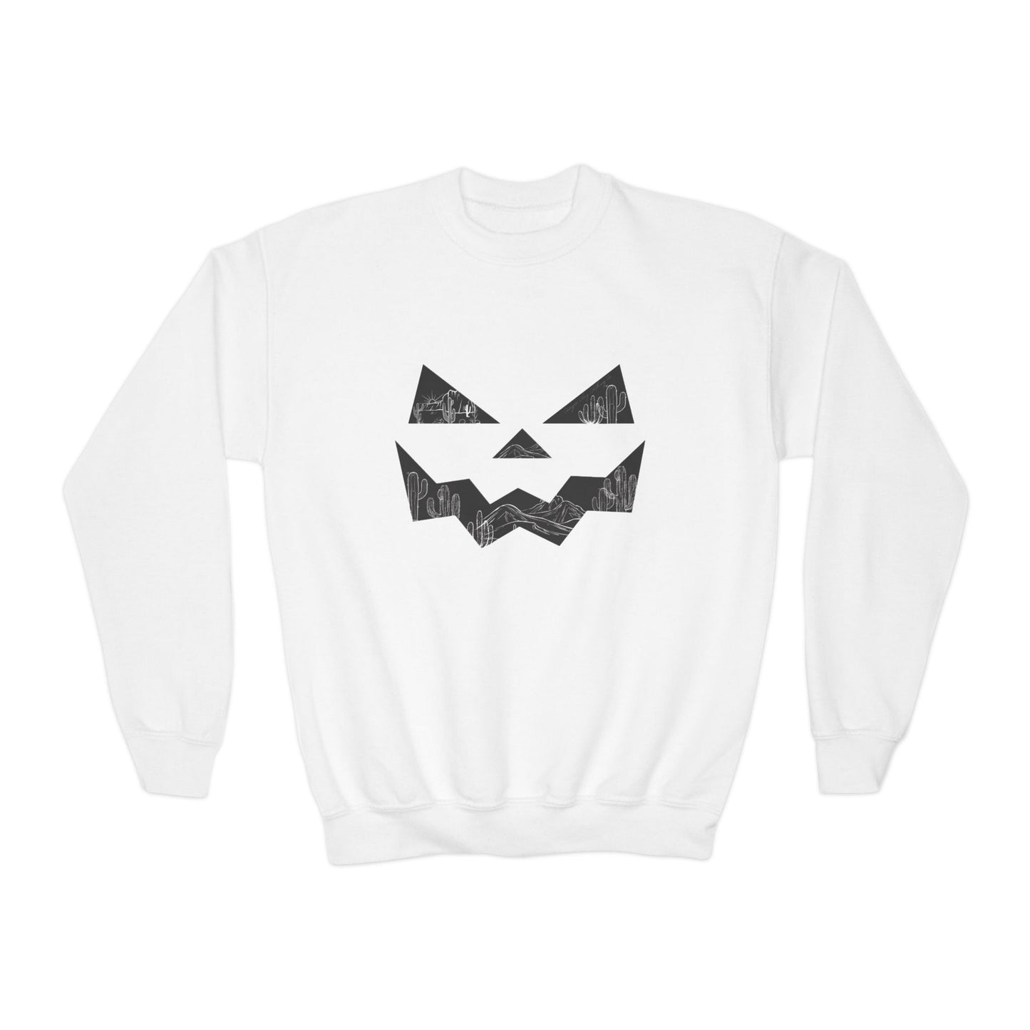 Jack-o-desert Youth Crewneck Sweatshirt