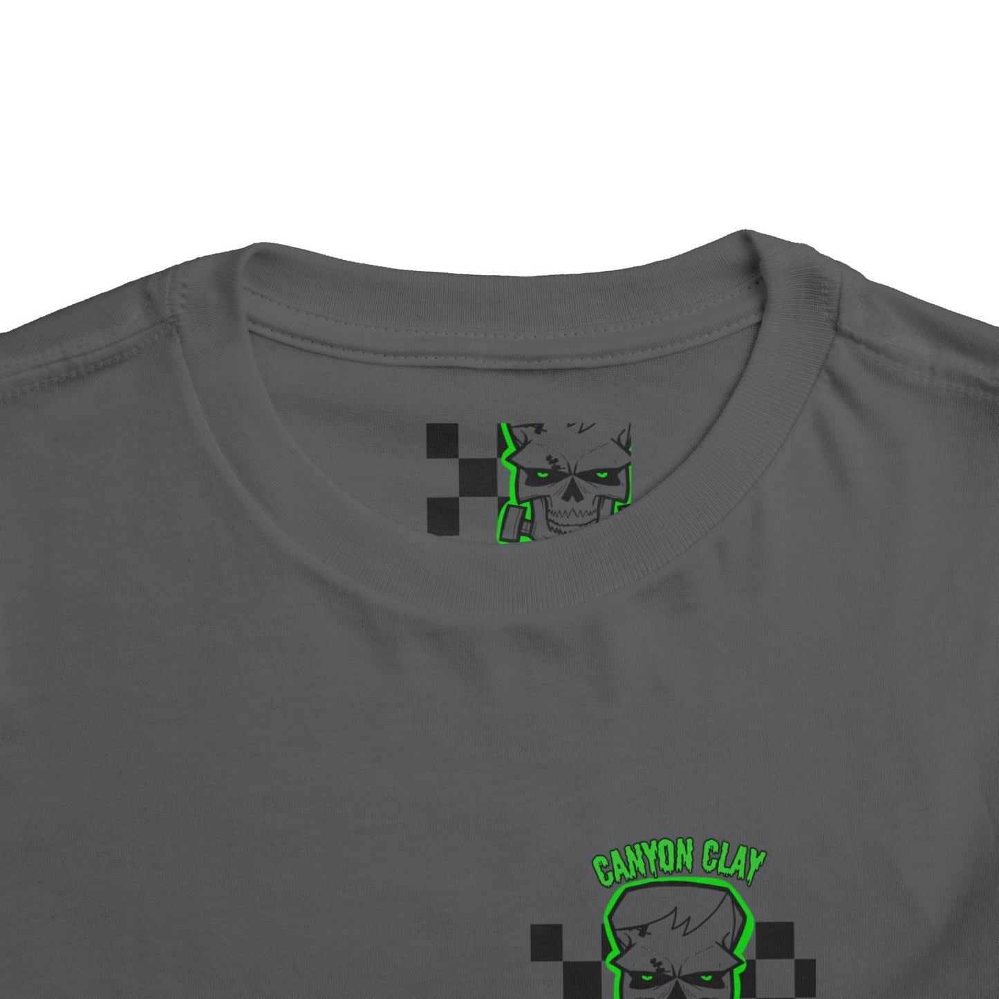Frankencheckered Toddler Short Sleeve Tee