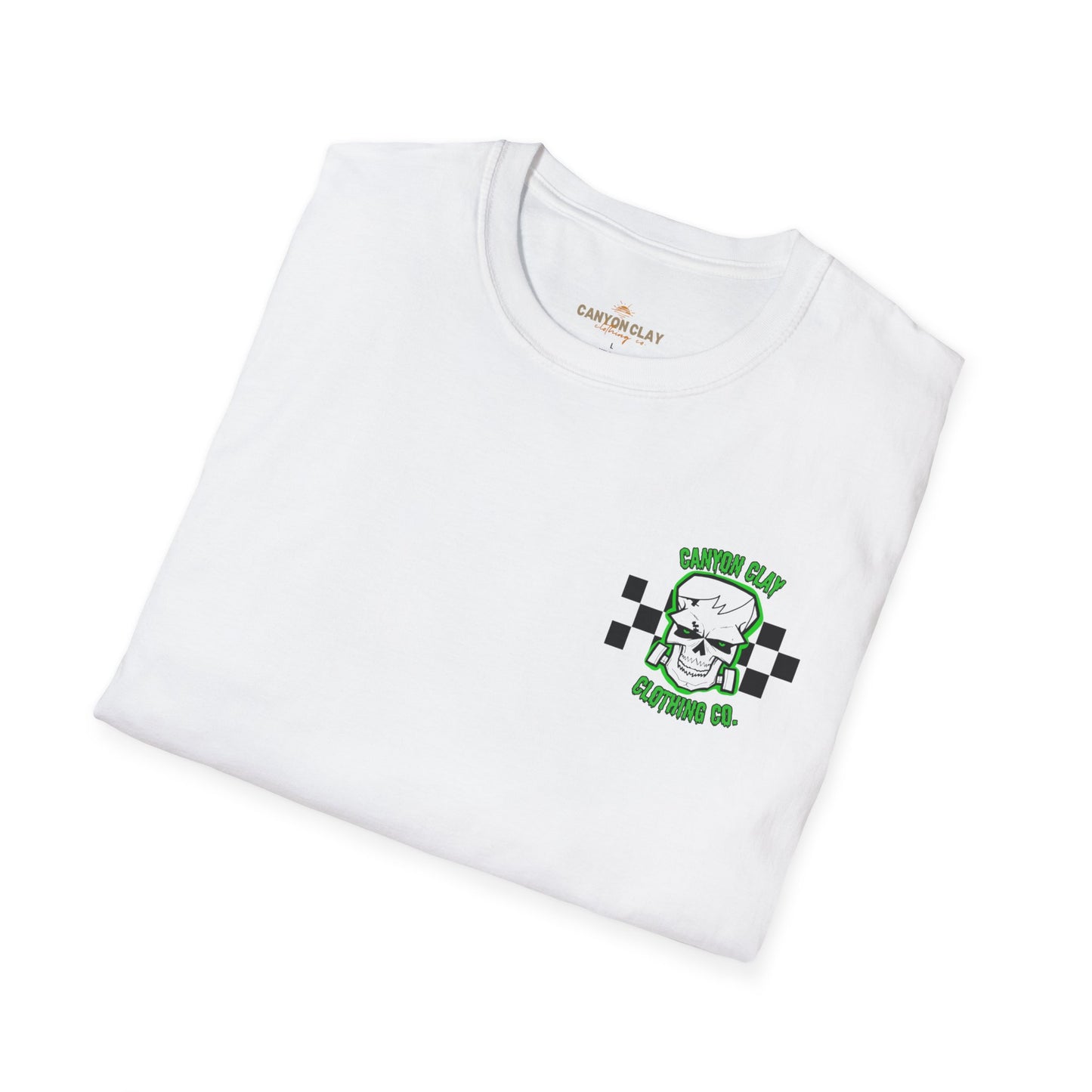Frankencheckered Adult Unisex Softstyle T-Shirt