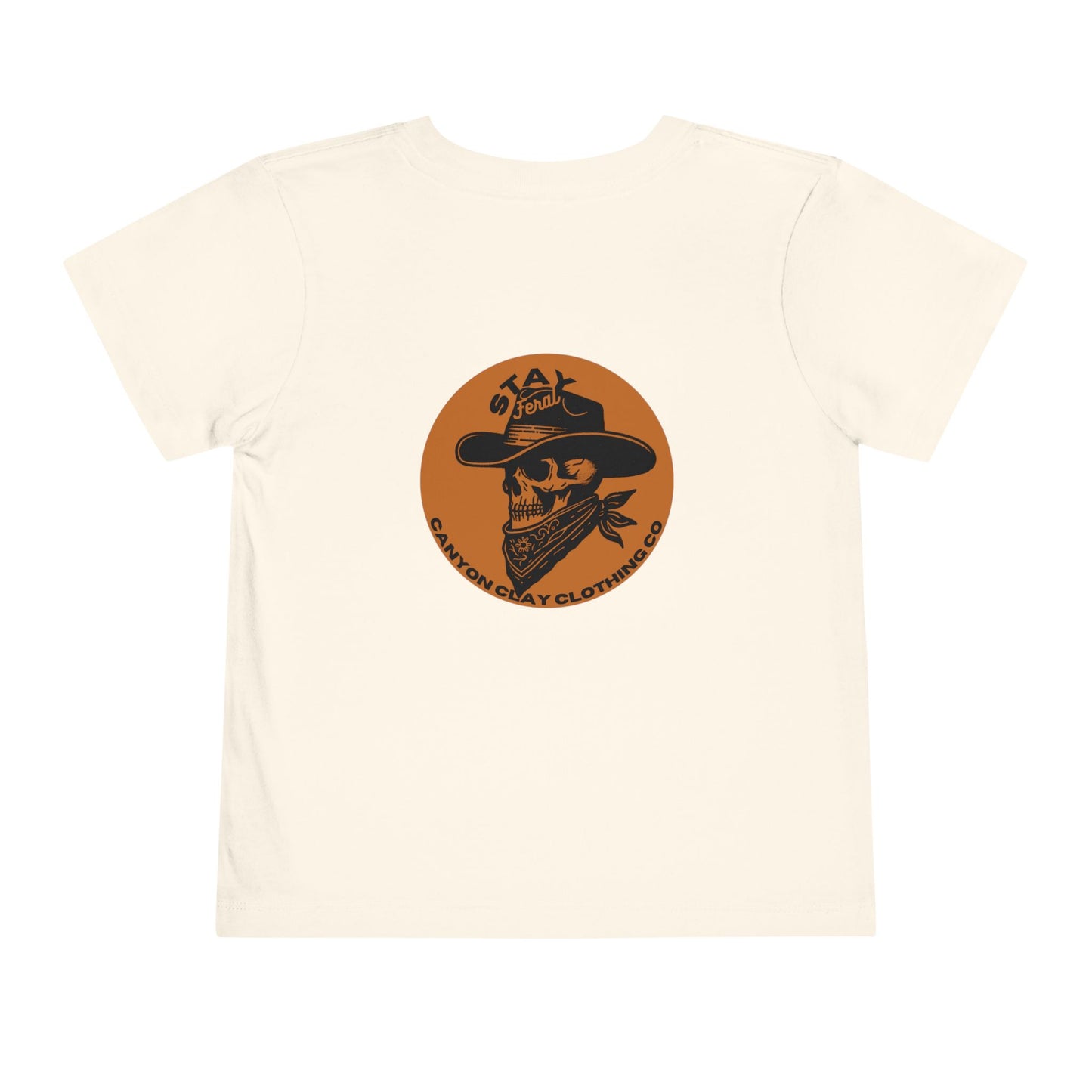 Stay Feral Toddler Short Sleeve Tee