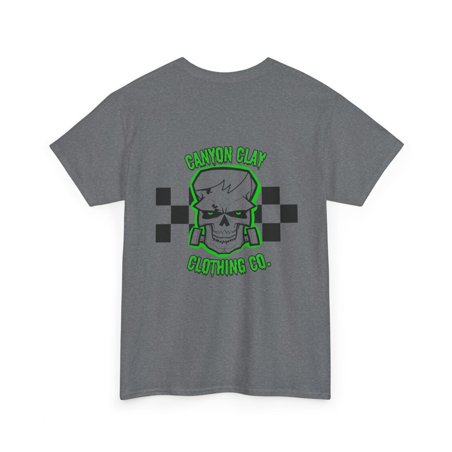 Frankencheckered Unisex Heavy Cotton Tee