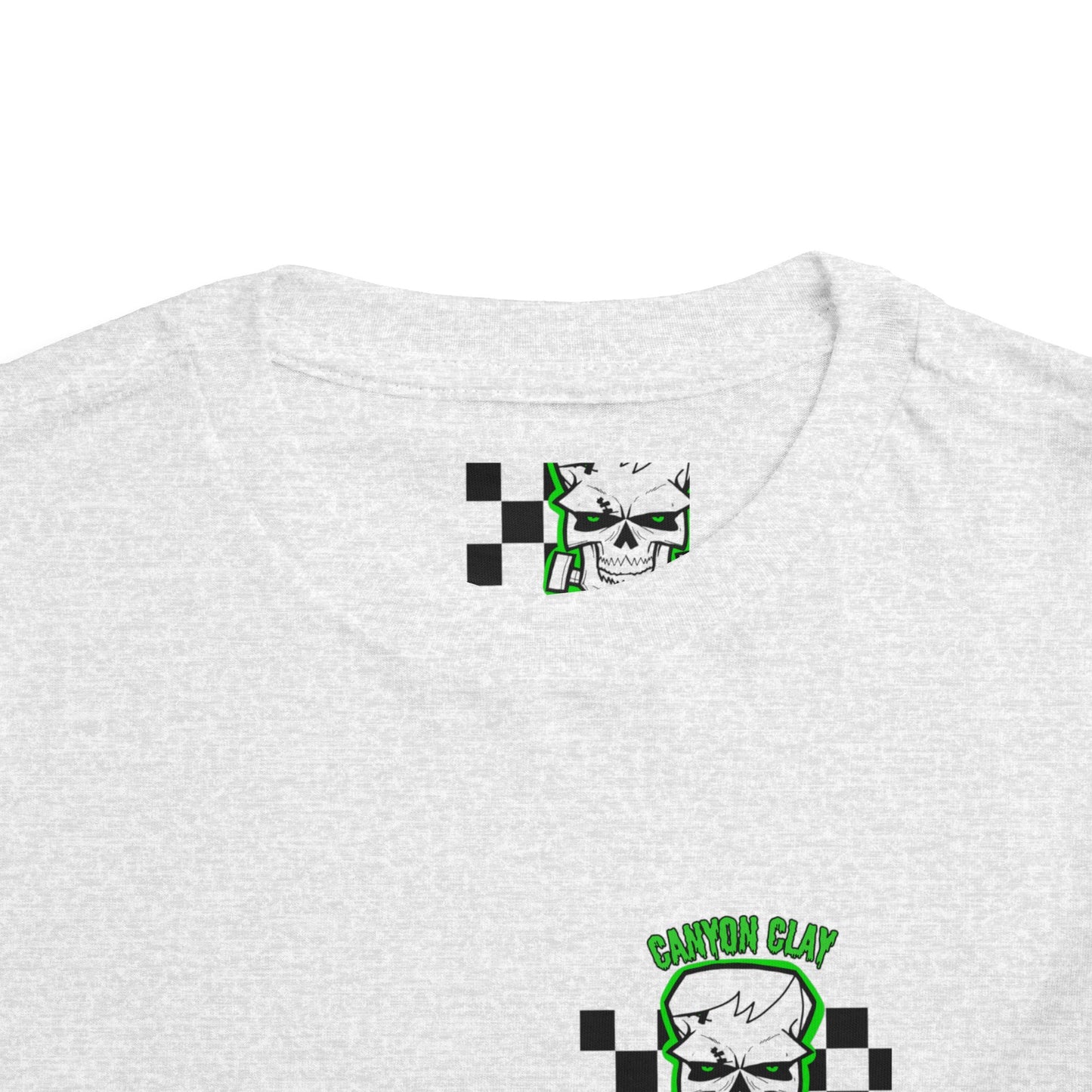 Frankencheckered Toddler Short Sleeve Tee