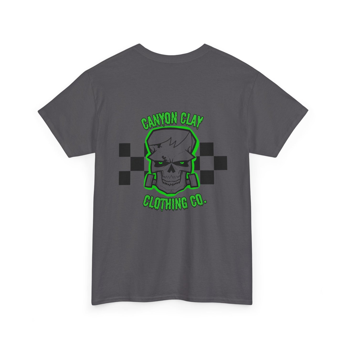 Frankencheckered Unisex Heavy Cotton Tee
