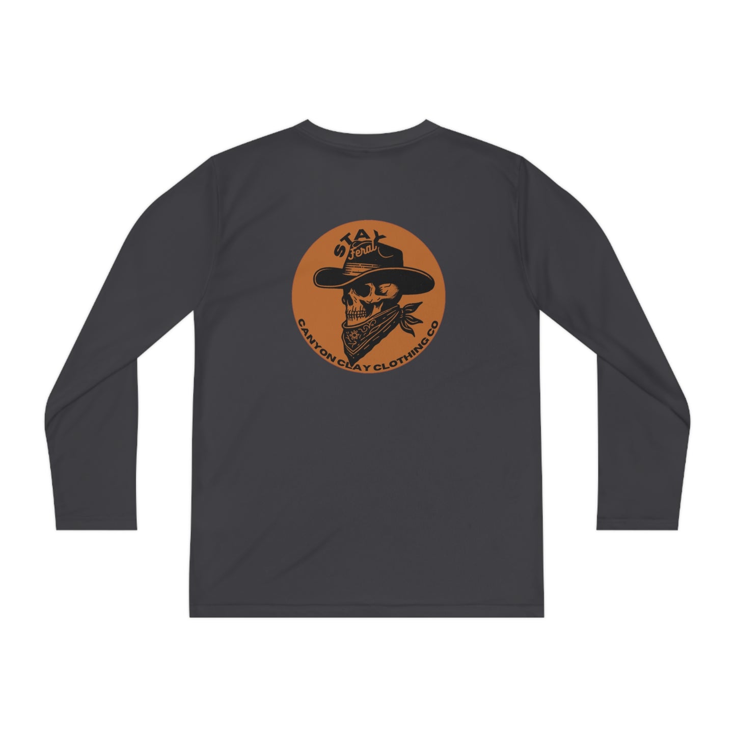 Stay Feral Youth Long Sleeve Competitor Tee