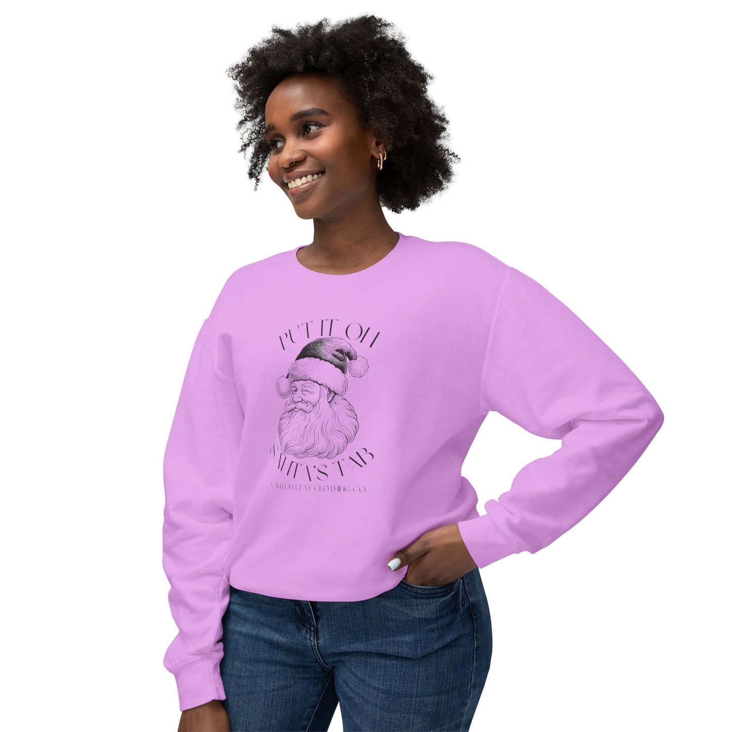 Santa’s Tab Lightweight Crewneck Sweatshirt