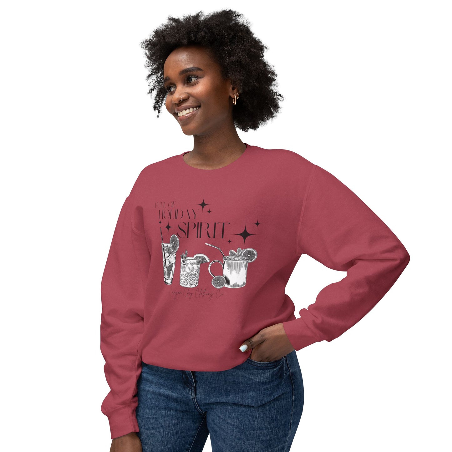 Holiday Spirit Lightweight Crewneck Sweatshirt