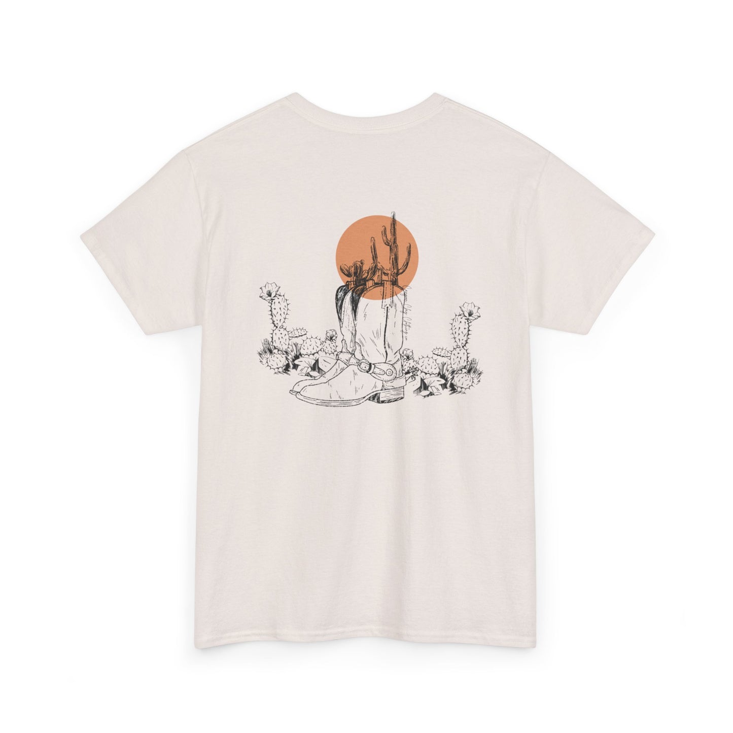 Deserted Unisex Heavy Cotton Tee