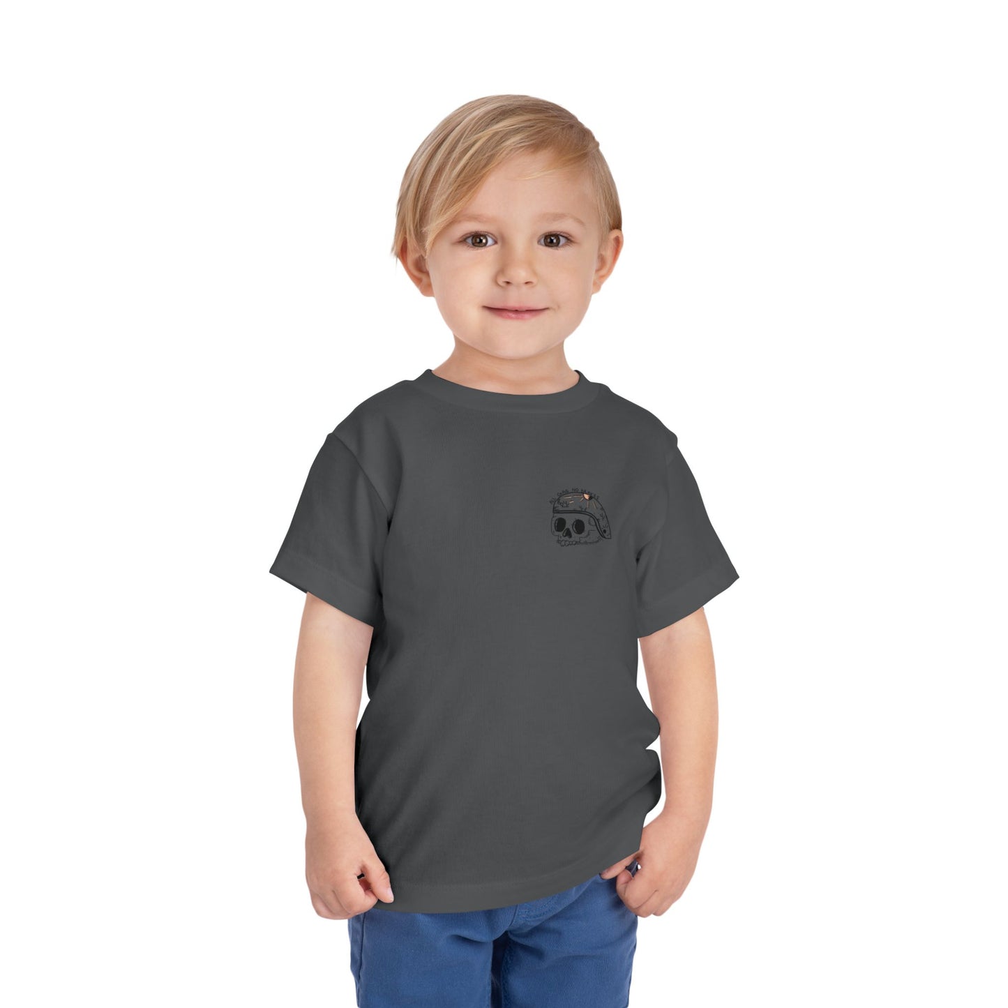 All gas no brakes Toddler Short Sleeve Tee