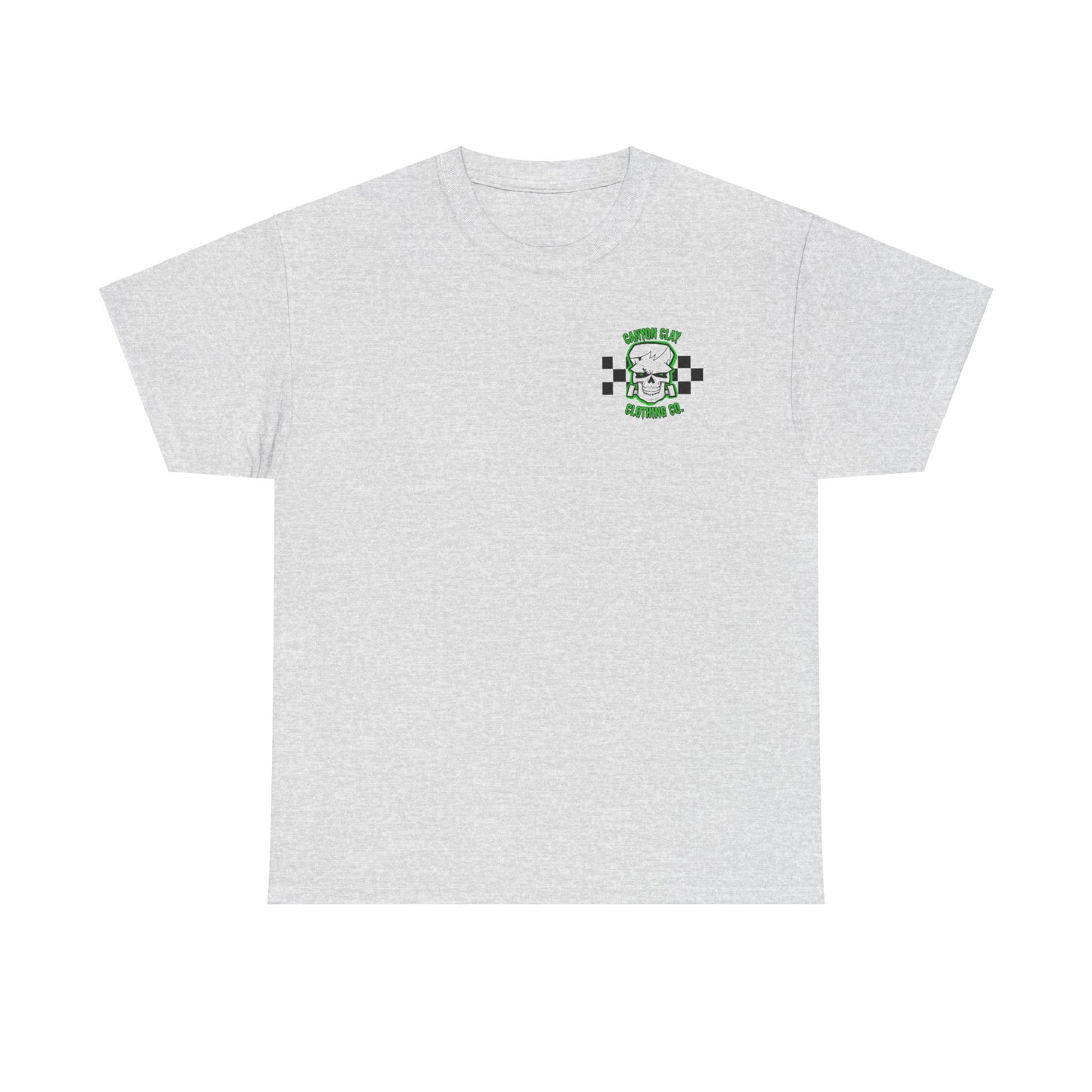 Frankencheckered Unisex Heavy Cotton Tee