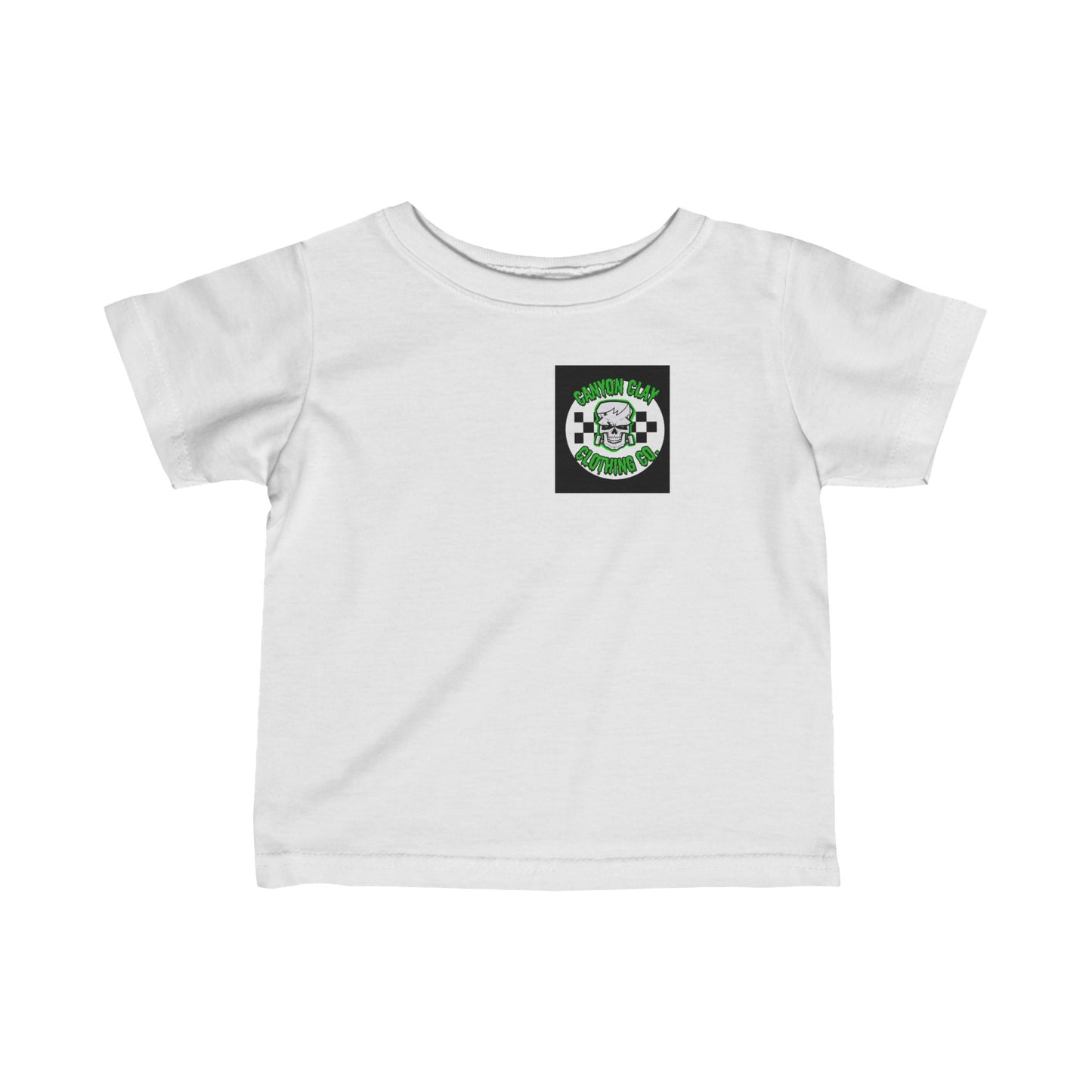 Frankencheckered Infant Fine Jersey Tee