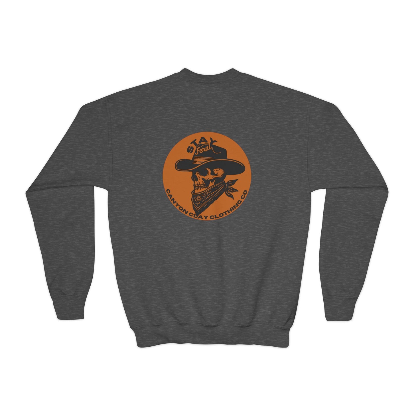 Stay Feral Youth Crewneck Sweatshirt