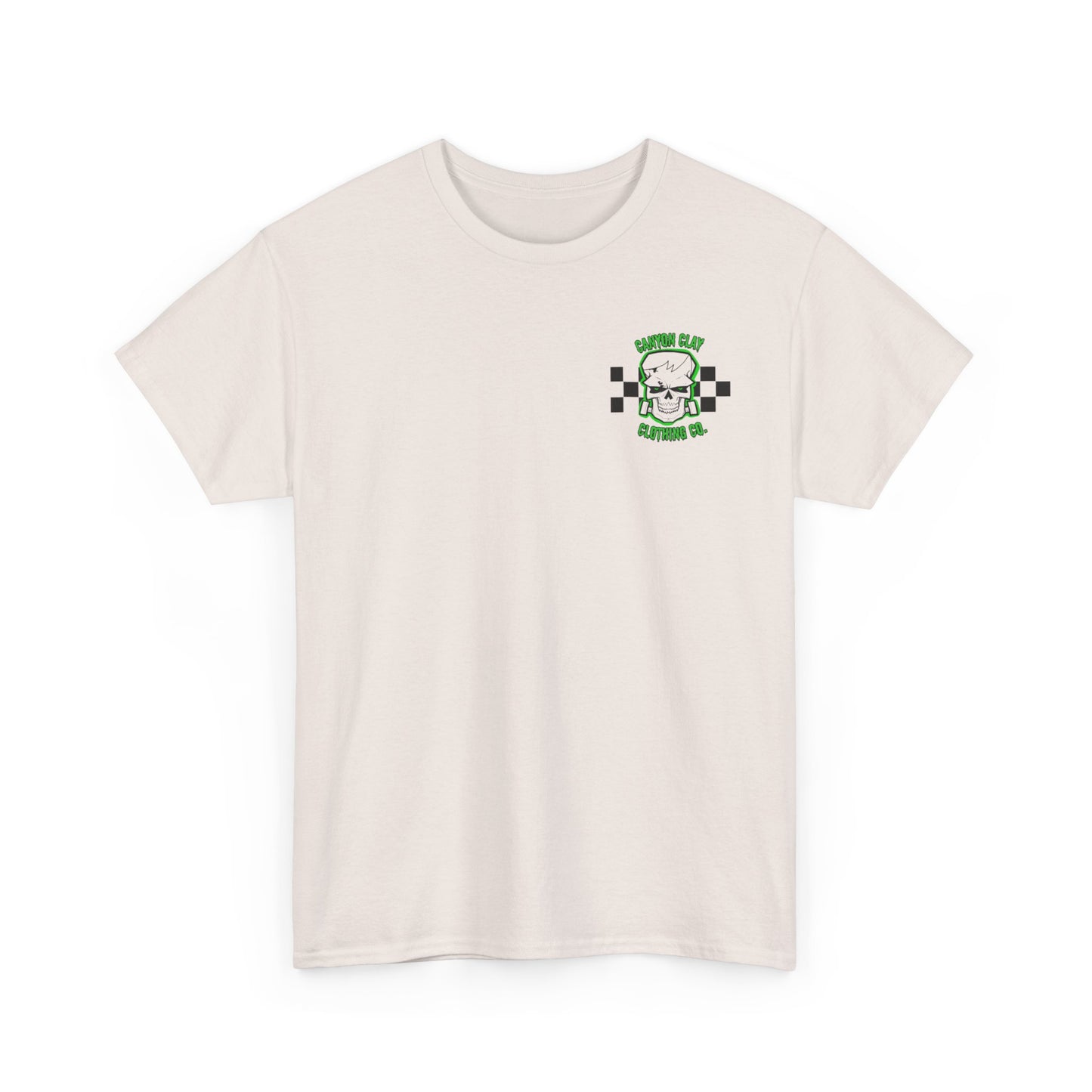 Frankencheckered Unisex Heavy Cotton Tee