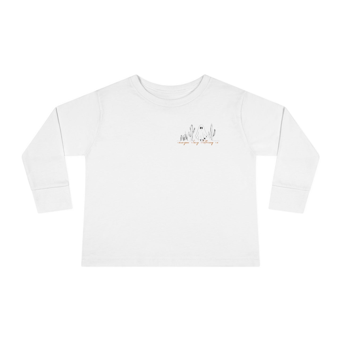 Haunted Clay Toddler Long Sleeve Tee
