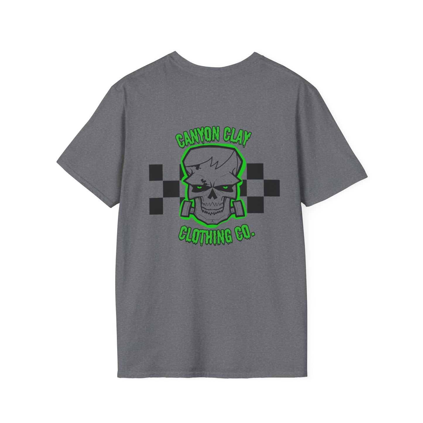 Frankencheckered Adult Unisex Softstyle T-Shirt