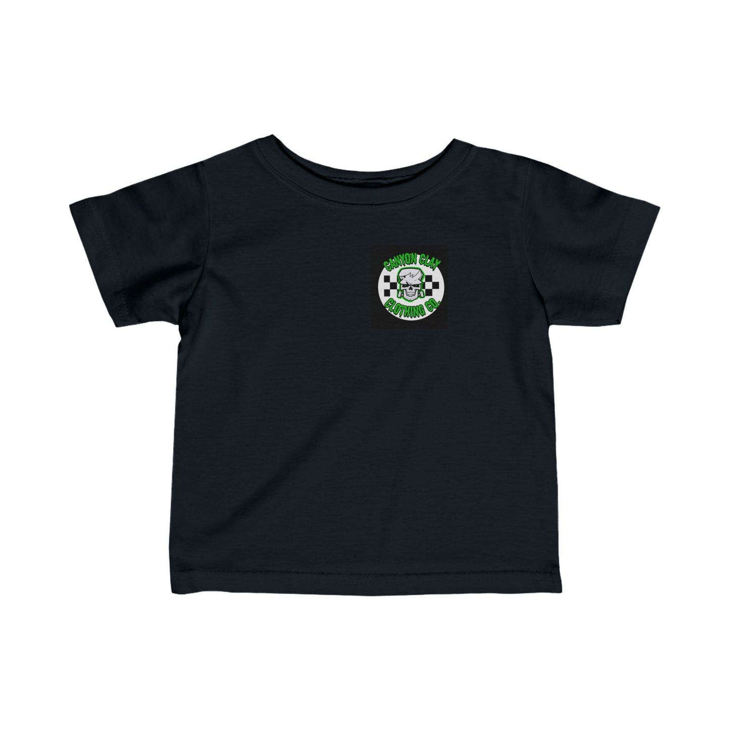 Frankencheckered Infant Fine Jersey Tee