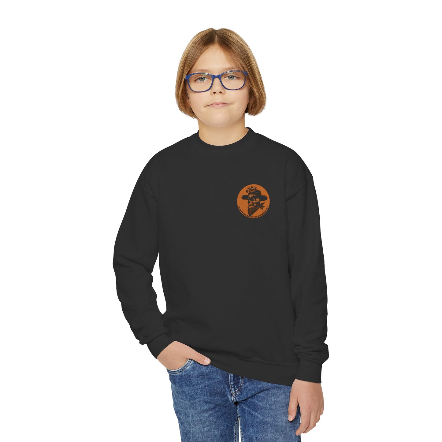Stay Feral Youth Crewneck Sweatshirt