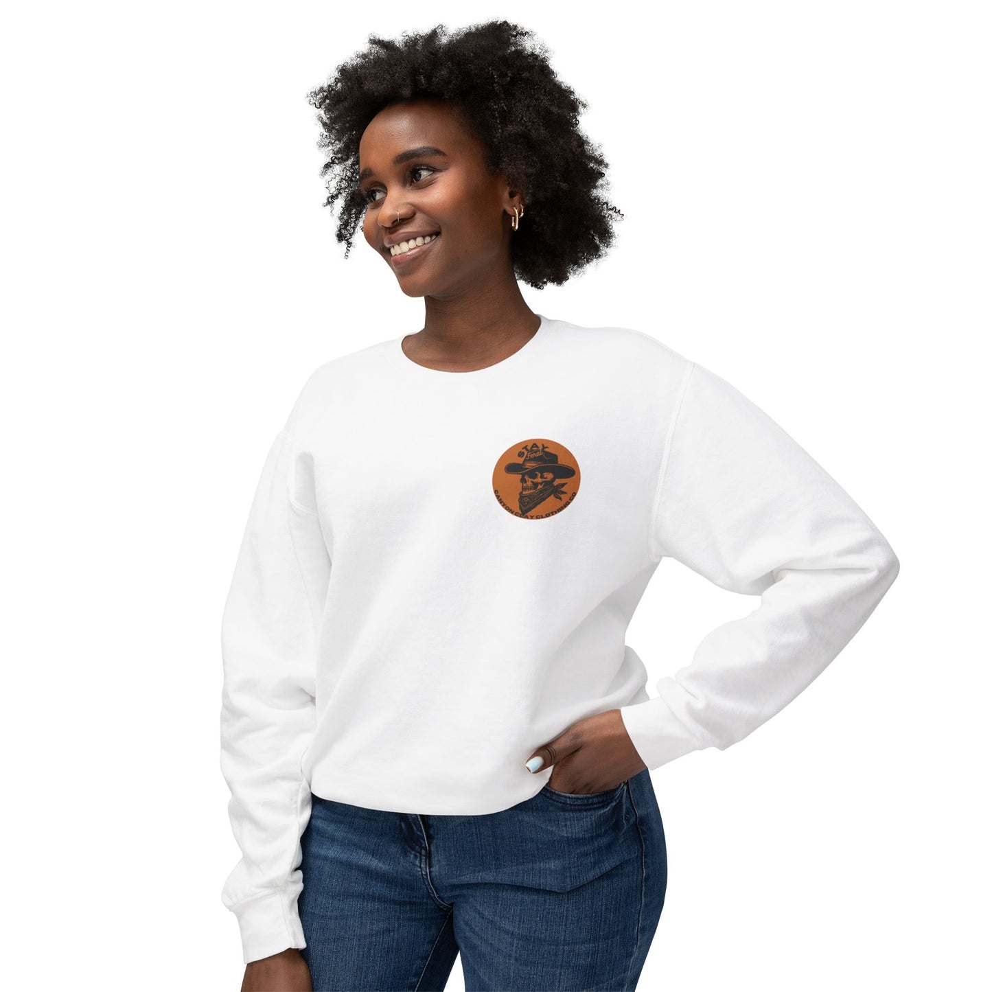 Stay Feral Unisex Lightweight Crewneck Sweatshirt