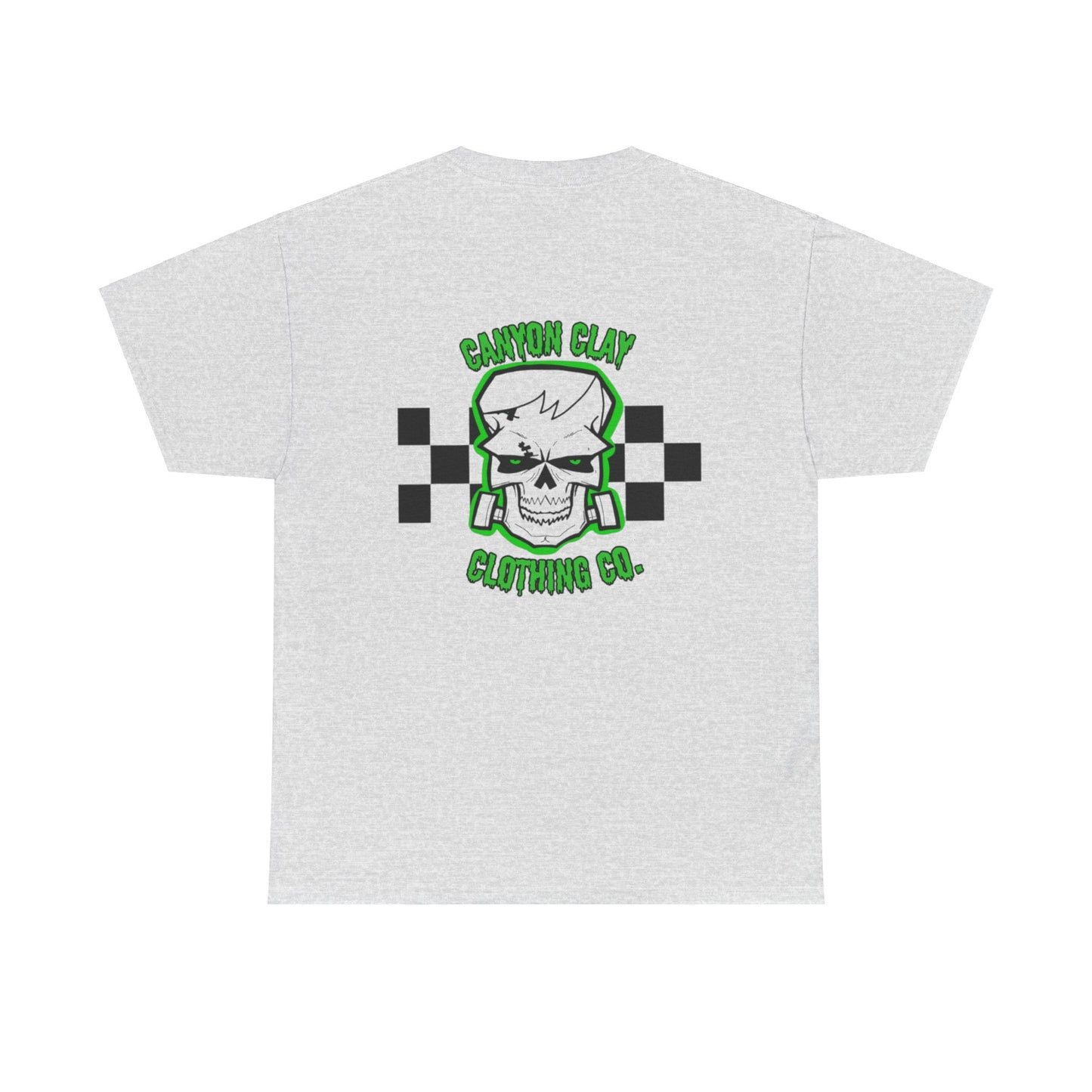 Frankencheckered Unisex Heavy Cotton Tee