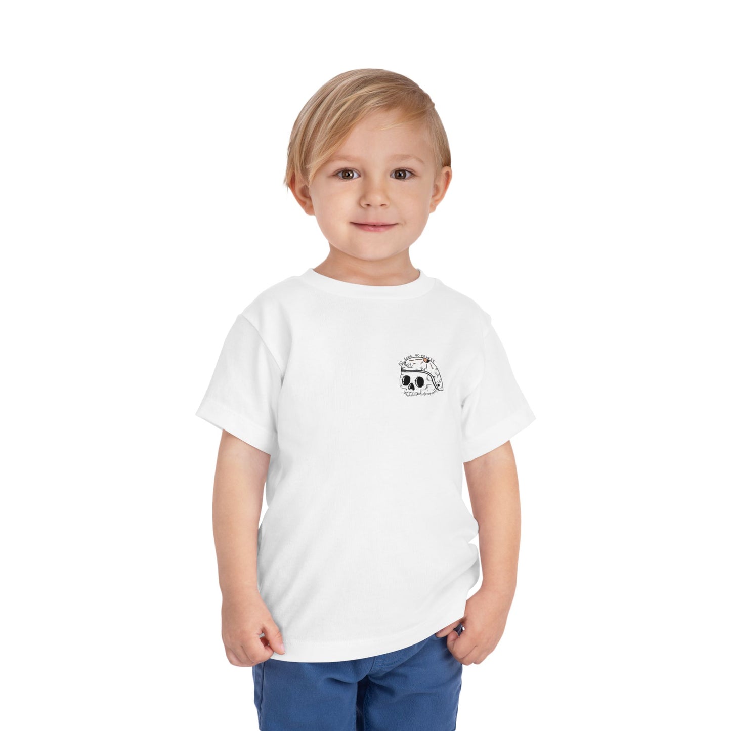 All gas no brakes Toddler Short Sleeve Tee