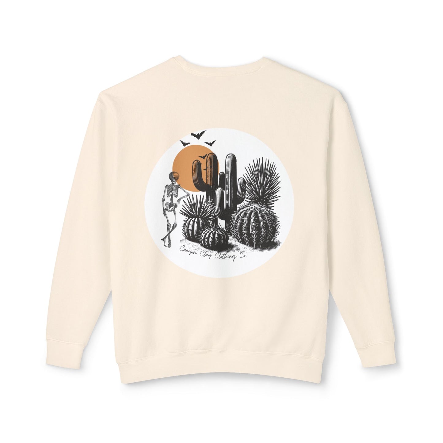 Haunted Horizons Unisex Lightweight Crewneck Sweatshirt