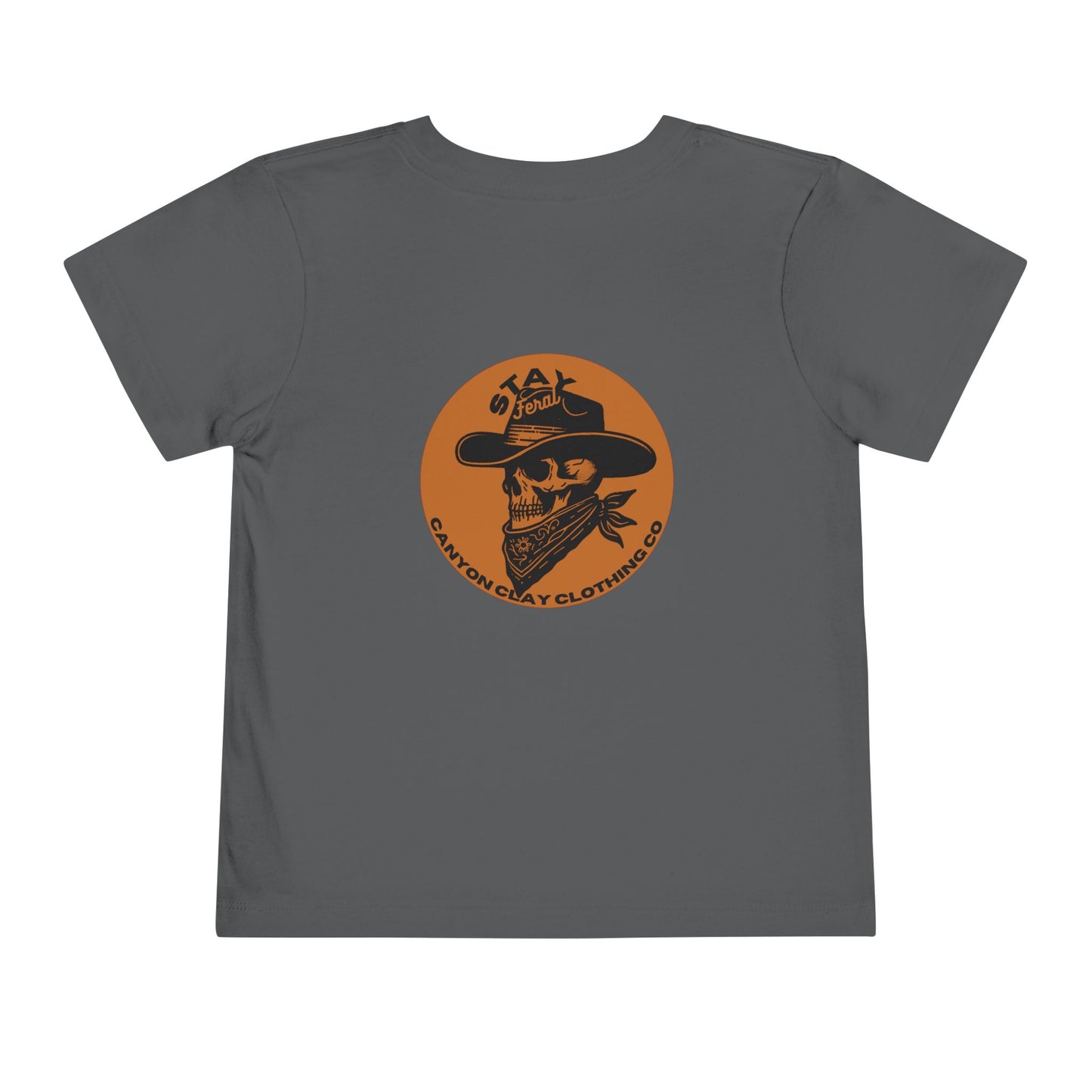 Stay Feral Toddler Short Sleeve Tee