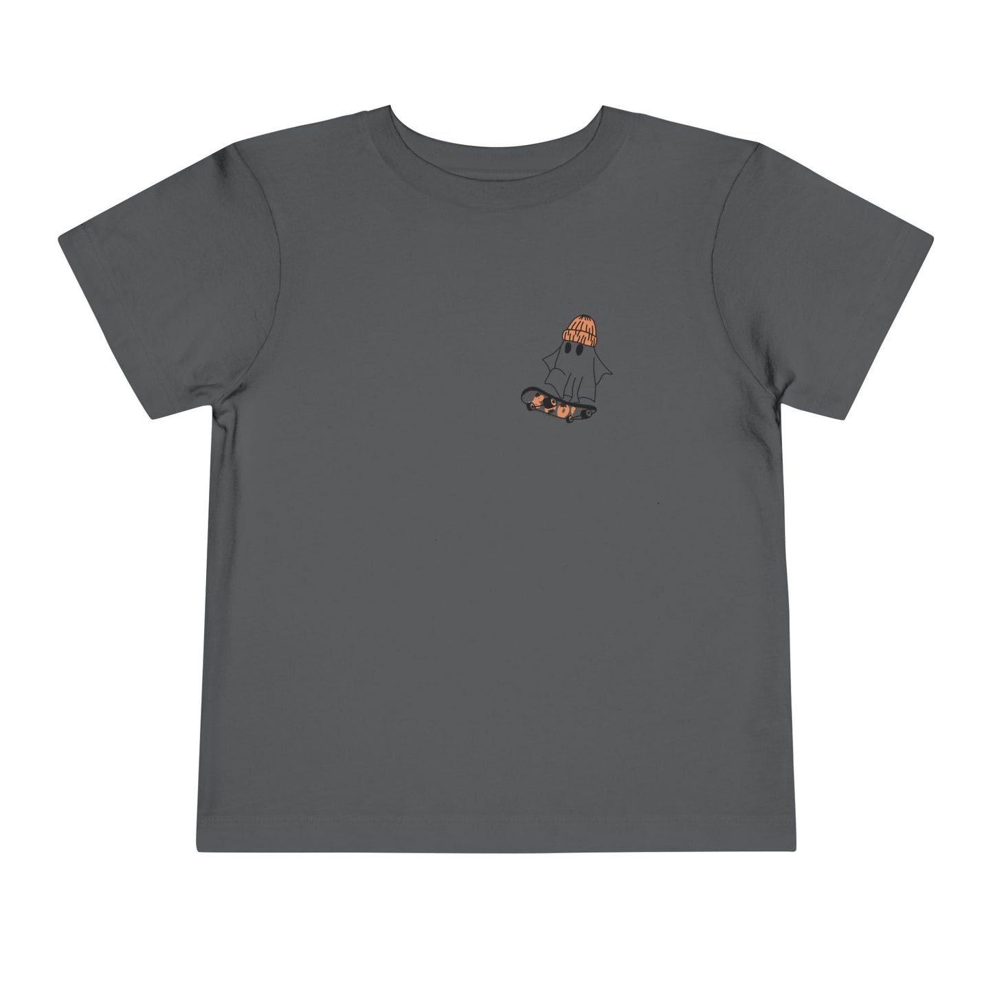 Skater Ghost Toddler Short Sleeve Tee