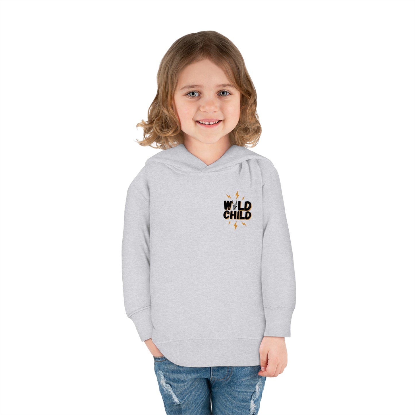 Wild Child Toddler Pullover Fleece Hoodie