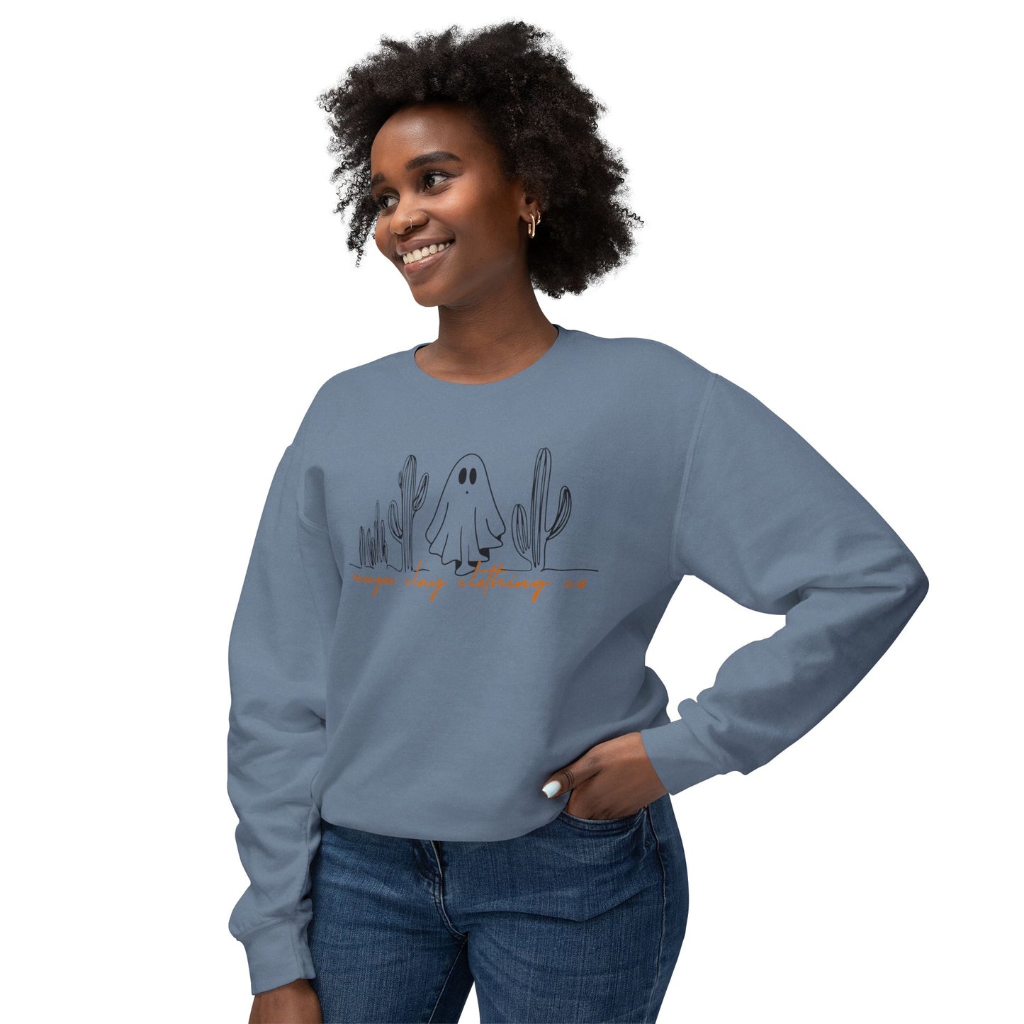 Haunted Clay Lightweight Crewneck Sweatshirt