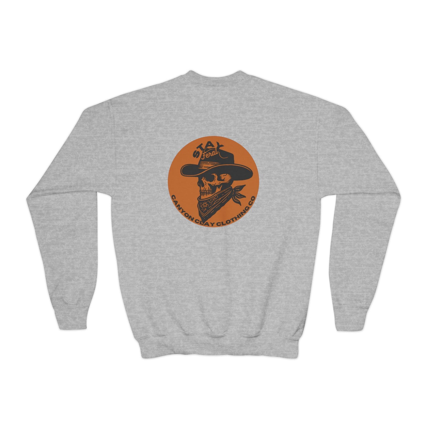 Stay Feral Youth Crewneck Sweatshirt