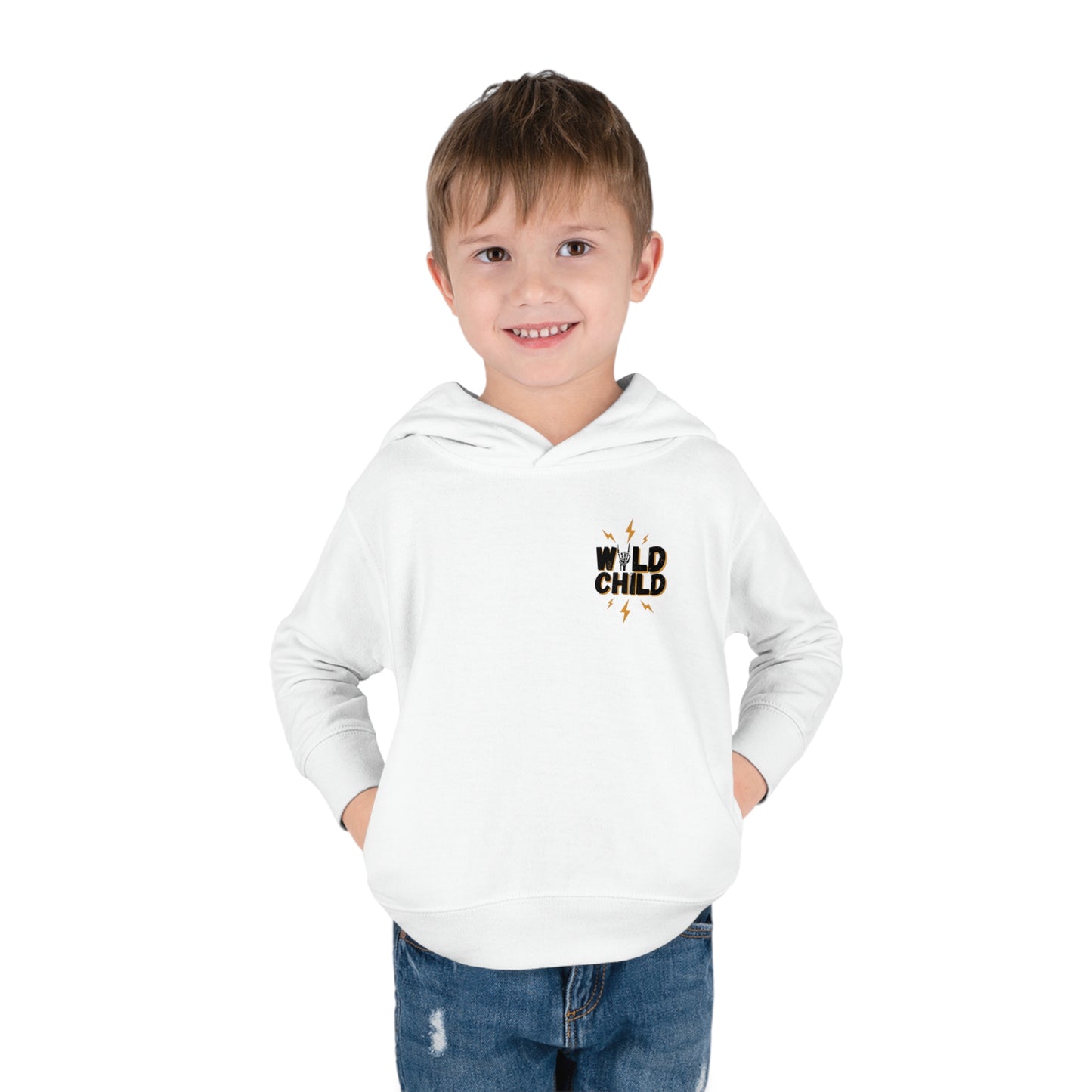 Wild Child Toddler Pullover Fleece Hoodie
