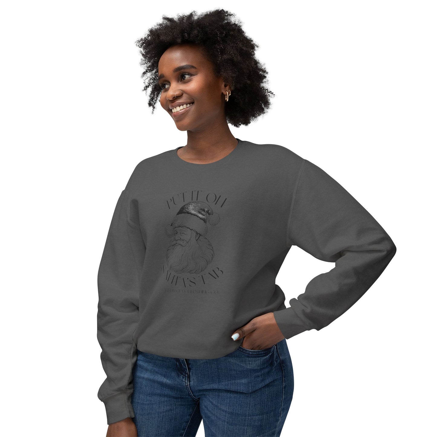 Santa’s Tab Lightweight Crewneck Sweatshirt