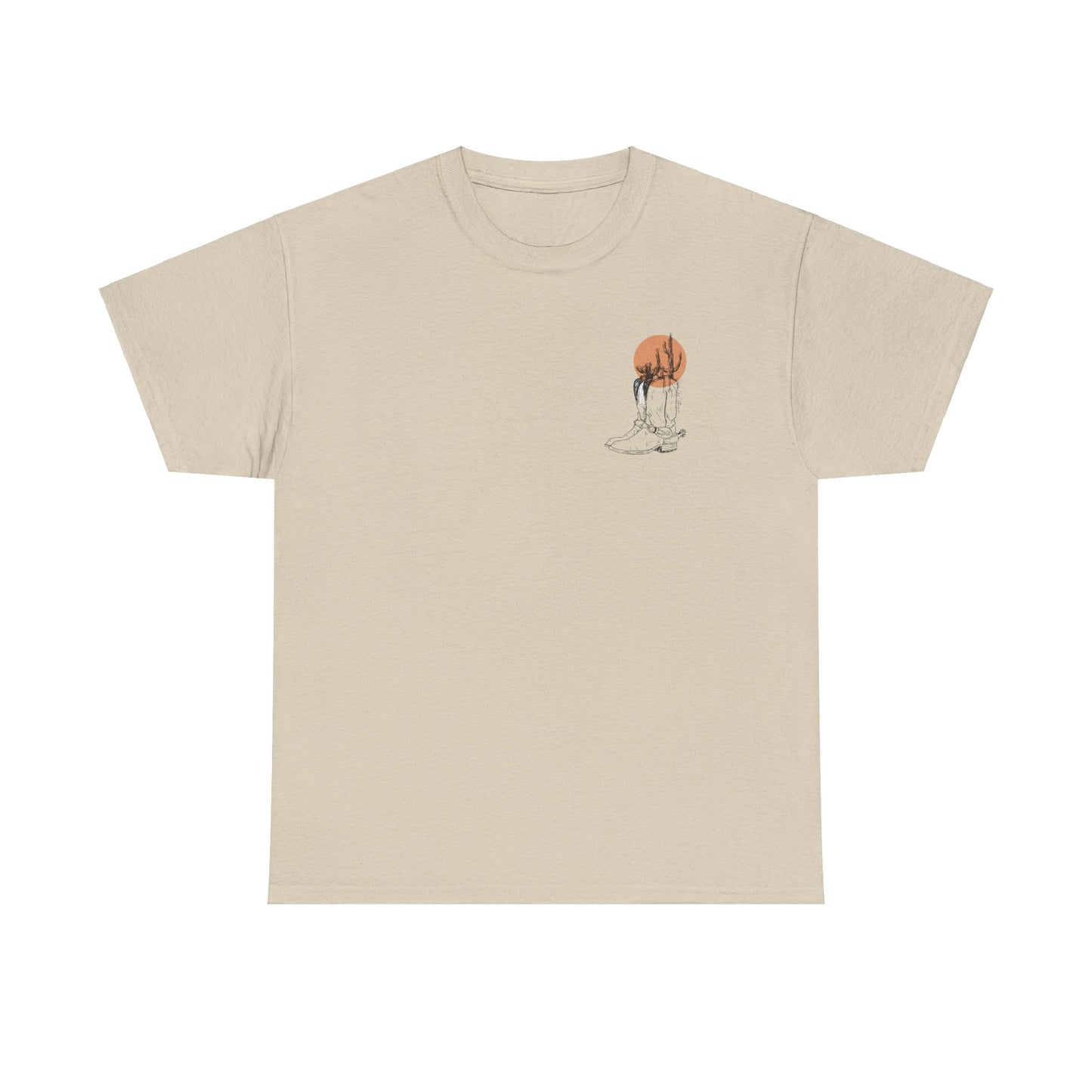 Deserted Unisex Heavy Cotton Tee