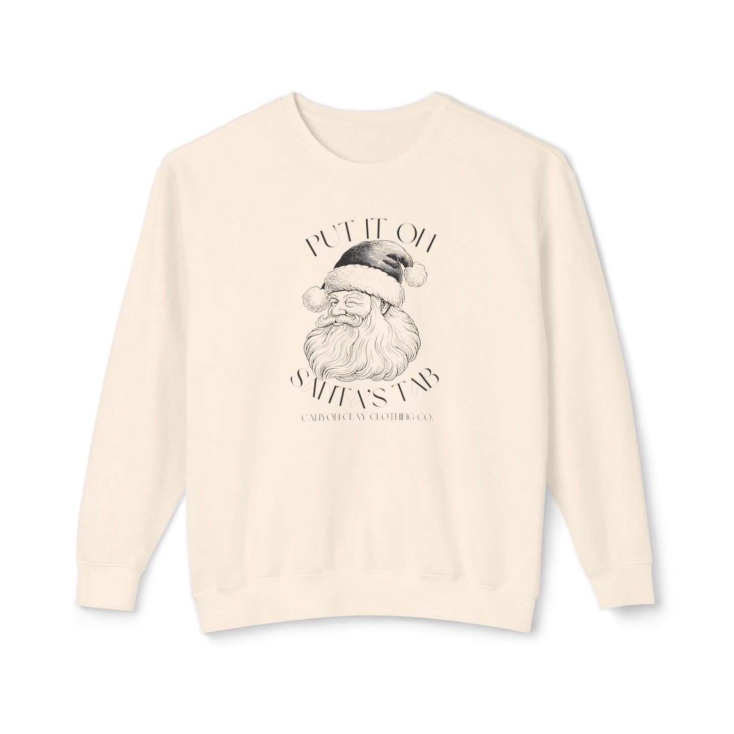 Santa’s Tab Lightweight Crewneck Sweatshirt